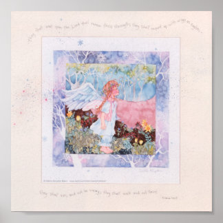 De som väntar på kvalitetsutskriften för ängelarki poster