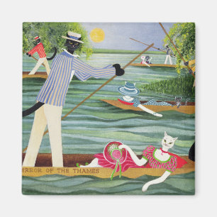 De sommarstakbåtar magnet