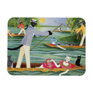 De sommarstakbåtar magnet