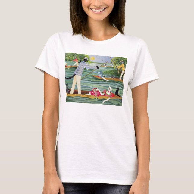 De sommarstakbåtar t shirt (Framsida)