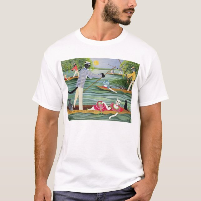 De sommarstakbåtar tee shirt (Framsida)