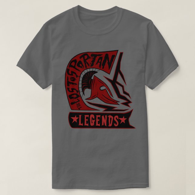 De spartanska legenderna för borttappad tröja (Design framsida)