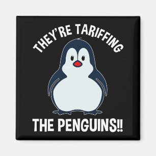 De spelar Penguins! Magnet