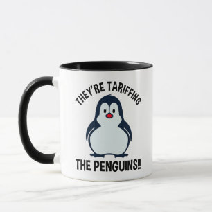 De spelar Penguins! Mugg