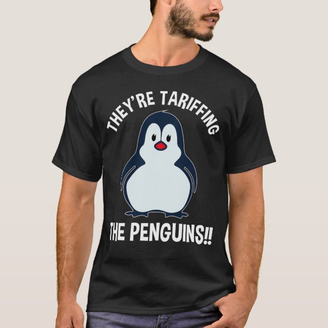 De spelar Penguins! T Shirt (Framsida)