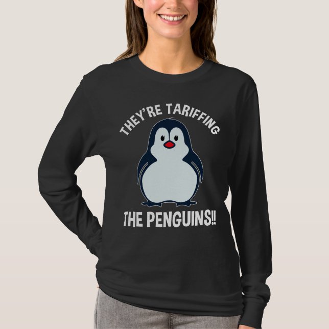 De spelar Penguins! T Shirt (Framsida)