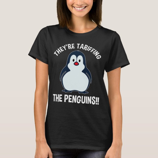 De spelar Penguins! T Shirt (Framsida)