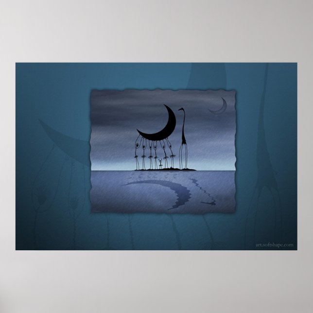 De stal måne poster (Framsidan)