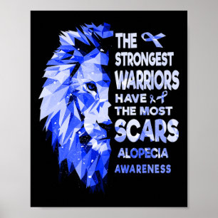 De starkaste Alopecias krigare har den största bil Poster