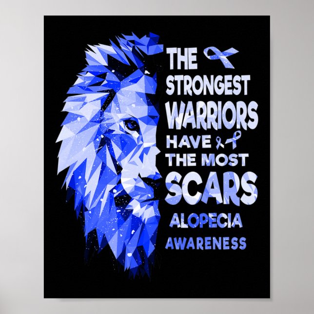 De starkaste Alopecias krigare har den största bil Poster (Framsidan)
