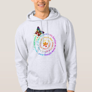 De starkaste är inte de som visar styrka hoodie