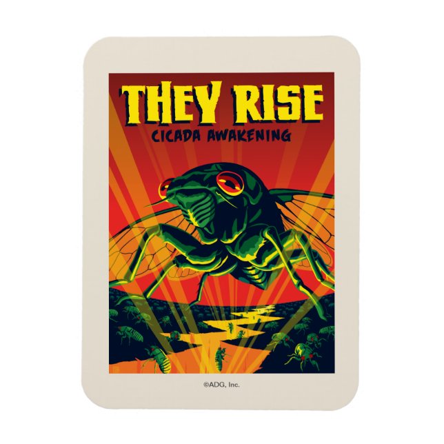 De Stiga upp Cicada Awakening Magnet (Vertikal)
