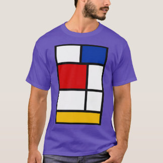 De Stijl 1 Mondrian Inspired T Shirt