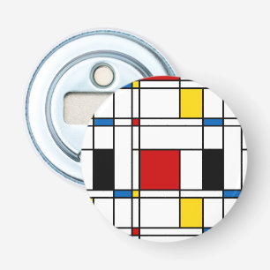 De Stijl Mönster Flasköppnare