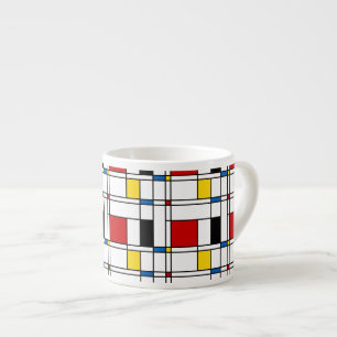De Stijl Mönstra Espressomugg