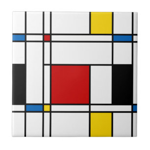 De Stijl Mönstra Kakelplatta