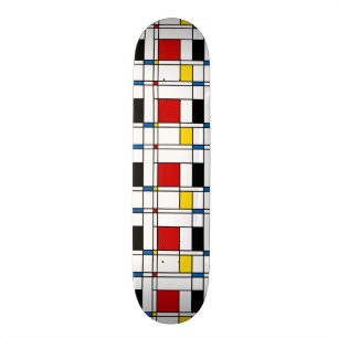 De Stijl Mönstra Old School Skateboard Bräda 21,6 Cm