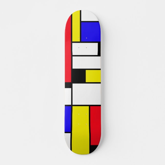 de stijl skateboard bräda 19,5 cm (Framsida)