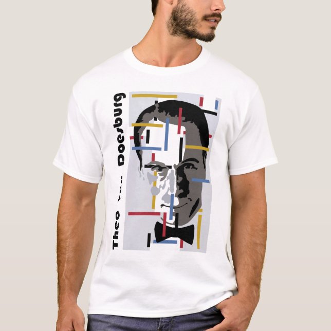 De Stijl van Doesburg T Shirt (Framsida)