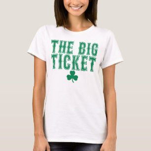 De stora biljettKevin Garnett gröna kvinna T-trö T-shirt