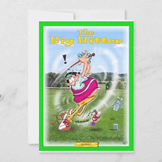 De stora hitterinbjudningarna inbjudningar (Framsida)