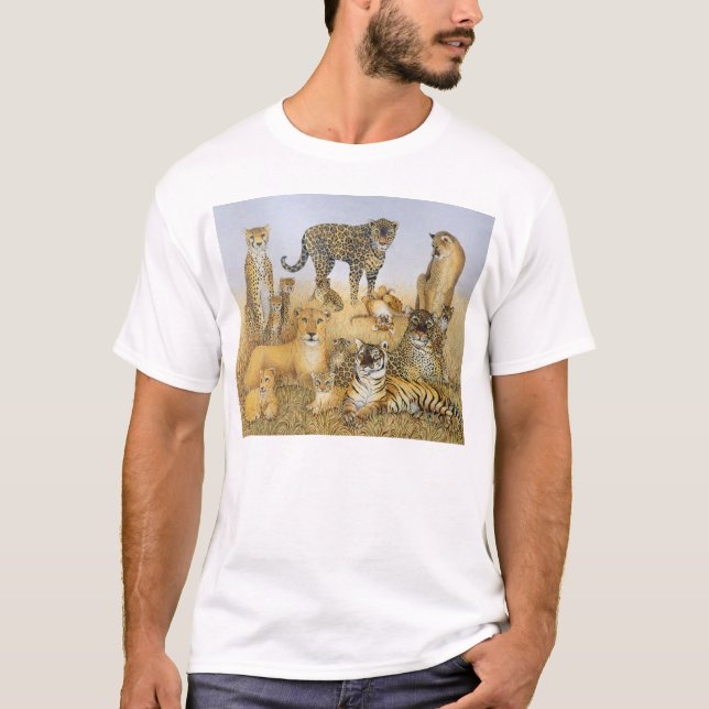 De stora katterna t-shirt (Framsida)