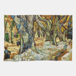 De Stora Platanerna Av Vincent Van Gogh Kökshandduk