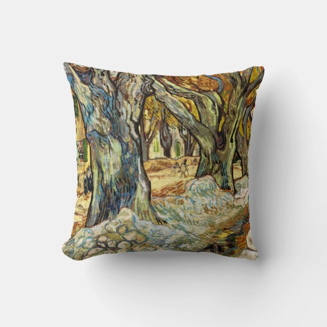 De Stora Platanerna Av Vincent Van Gogh Kudde (Framsida)