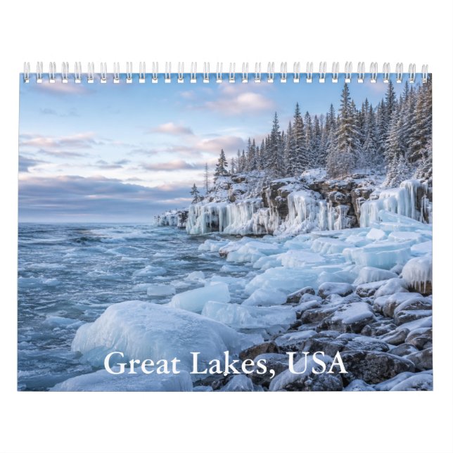 De stora sjöarnas kalender  (Omslag)