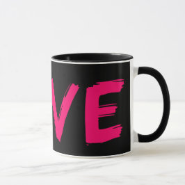 De svart rosorna för kärlekmugg 11oz vid Zazz_it Mugg