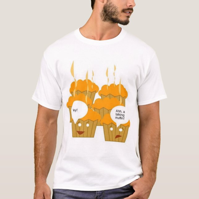 De talande muffinerna t shirt (Framsida)