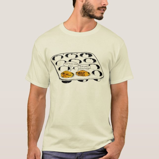 De talande muffinerna tee shirt (Framsida)