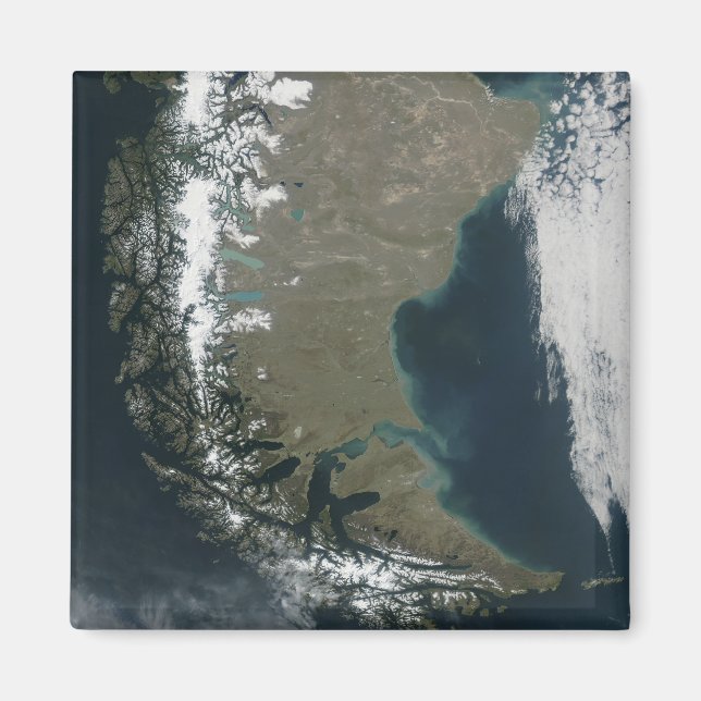 De tåliga, snö-socklade Anderna Magnet (Framsidan)