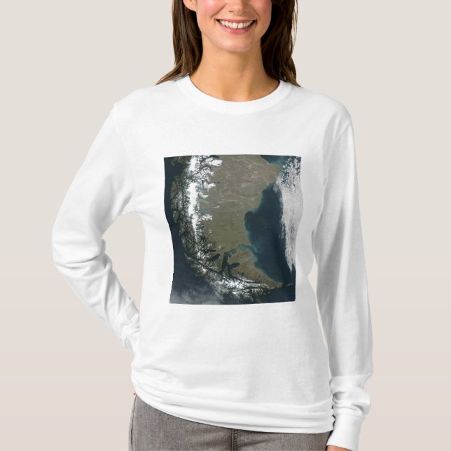 De tåliga, snö-socklade Anderna T-shirt (Framsida)