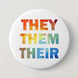 De tar deras Gender Pronouns Knapp