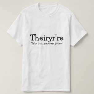 De tar grammatikpolisen! tröja