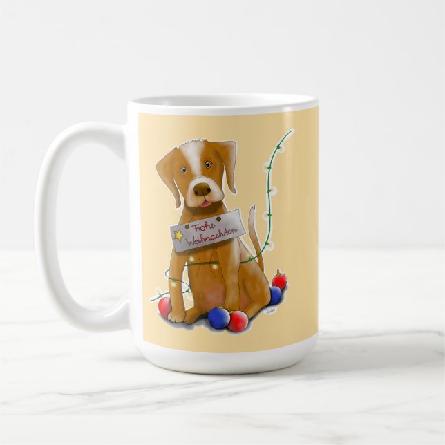 DE Tasse Hund Kaffemugg (Vänster)