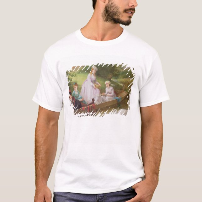 De Thames svanarna T Shirt (Framsida)