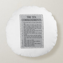 De tio budorden Bibel Rund Kudde