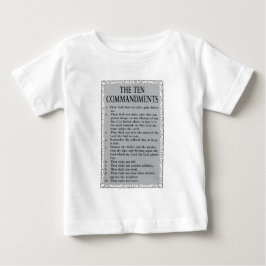 De tio budorden Bibel T Shirt