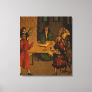 De tio commandmentsna, 1516 canvastryck