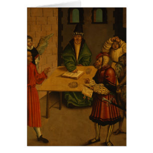 De tio commandmentsna, 1516 hälsningskort