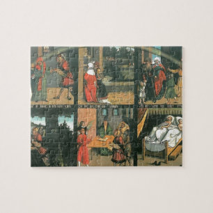 De tio commandmentsna vid Lucas Cranach fläderen Pussel