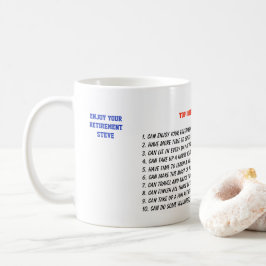 De tio främsta skälen till att rullningslista ska  kaffemugg