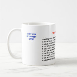 De tio främsta skälen till att rullningslista ska  kaffemugg