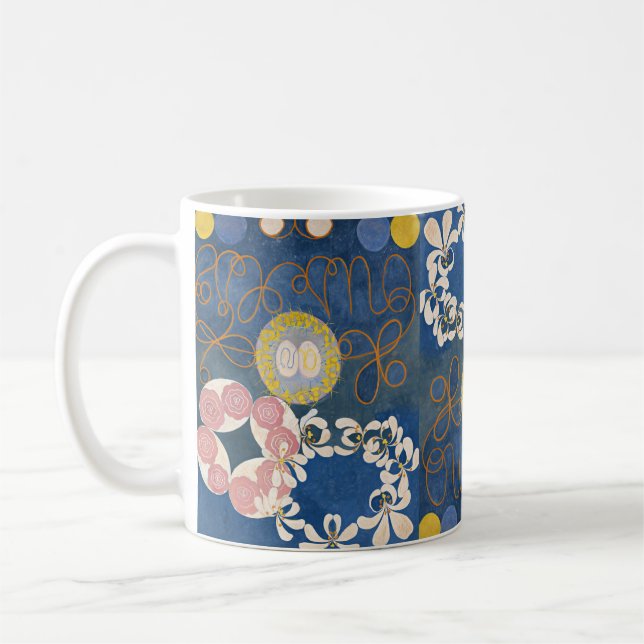 De tio största, grupp IV, nr 1 av Hilma af Klint Kaffemugg (Vänster)