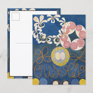 De tio största, grupp IV, nr 1 av Hilma af Klint Vykort