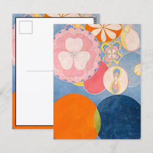 De tio största, grupp IV, nr 2 av Hilma af Klint Vykort