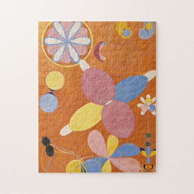 De tio största, grupp IV, nr 3 av Hilma af Klint Pussel (Vertikal)