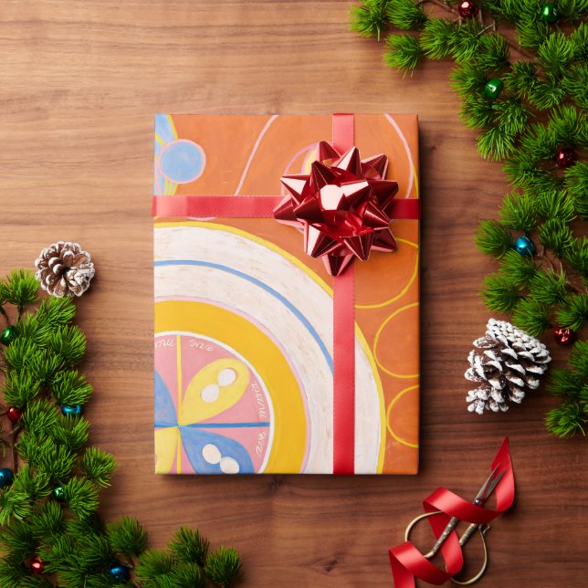 De tio största, grupp IV, nr 4 av Hilma af Klint Presentpapper (Julgåva)